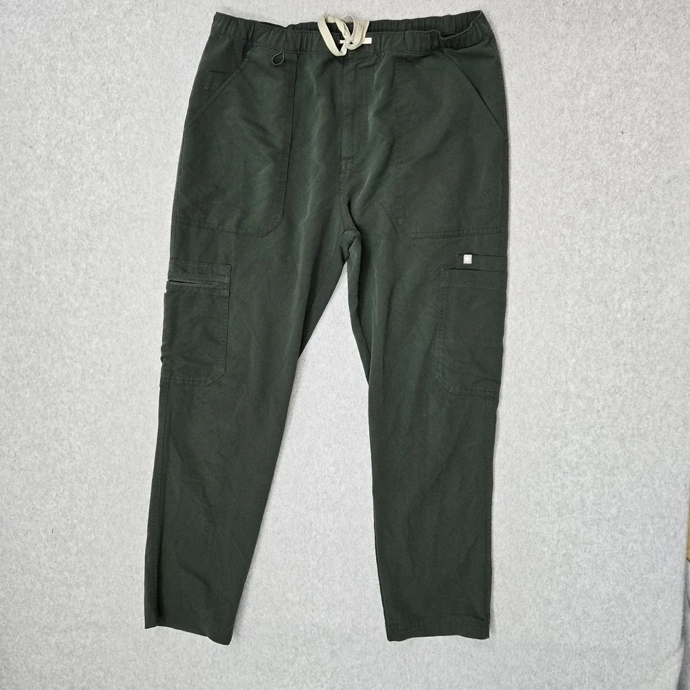 FIGS Men Scrub Pants S Green Cairo Cargo M21SW2052S Technical Collection